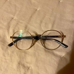 Cute Prada round glasses